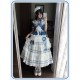 Twin Bears Antique Navy Bear Top Skirt Paneled OP and Sets(2nd Pre-Order/2 Colours/Full Payment Without Shipping)